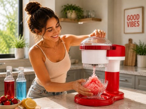 Maszyna do slushy lodów granity sorbetów koktajli drinków ice slush deserów