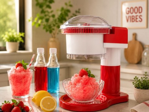 Maszyna do slushy lodów granity sorbetów koktajli drinków ice slush deserów