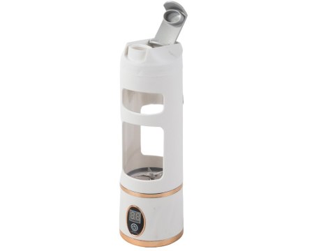 Blender kielichowy bezprzewodowy smoothie kubek mikser 450 ml biały usb
