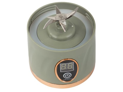 Blender kielichowy bezprzewodowy smoothie kubek mikser 450 ml zielony usb
