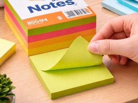 Karteczki samoprzylepne bloczek 400 kartek notesy sticky notes zestaw