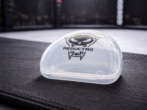 Ochraniacz na zęby pojedynczy szczęka bokserska boks mma sport + etui