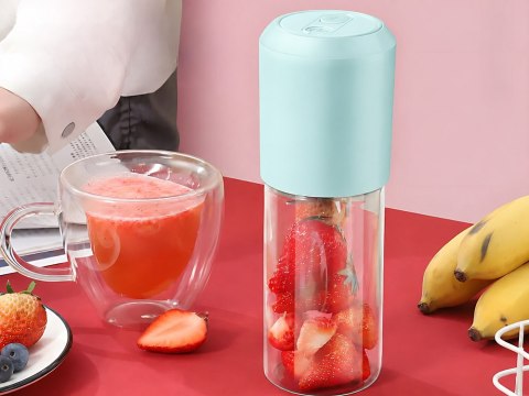 Blender kielichowy bezprzewodowy usb mikser do smoothie mini blender 150w