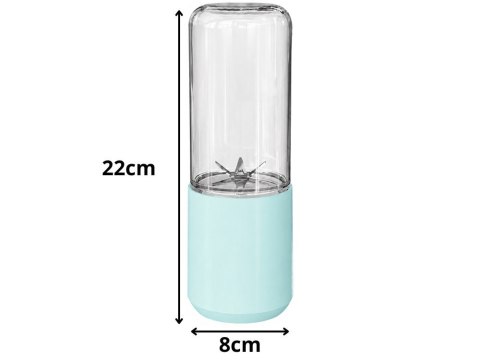 Blender kielichowy bezprzewodowy usb mikser do smoothie mini blender 150w