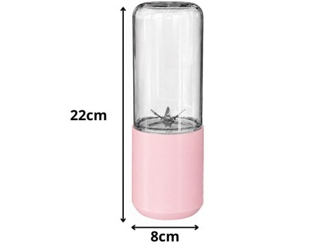 Blender kielichowy bezprzewodowy usb mikser do smoothie mini blender 150w