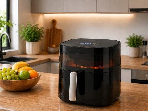 Frytkownica beztłuszczowa air frayer 1200w 4l dotykowy panel 8 programów