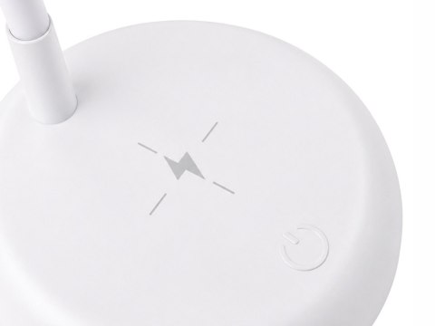 Lampka biurkowa led elastyczna stojąca dotykowa giętka biała szkolna usb-c
