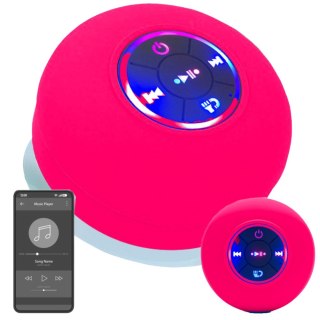 Głośnik bluetooth mini bezprzewodowy ipx4 przenośny bas mobilny przyssawka