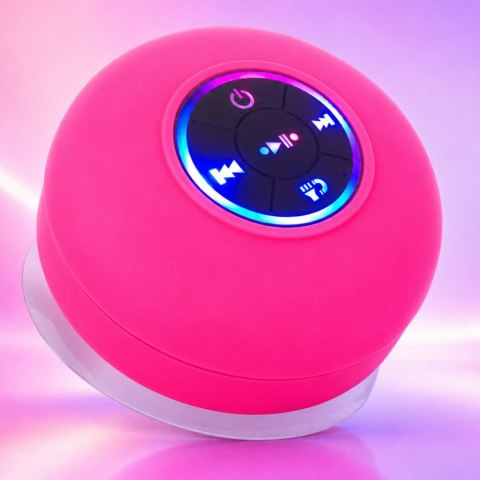 Głośnik bluetooth mini bezprzewodowy ipx4 przenośny bas mobilny przyssawka