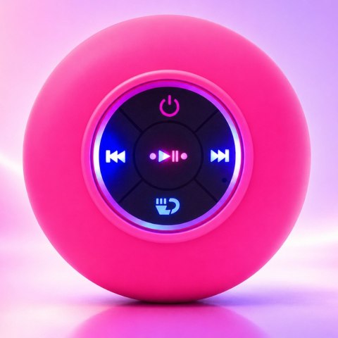 Głośnik bluetooth mini bezprzewodowy ipx4 przenośny bas mobilny przyssawka