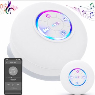 Głośnik bluetooth mini bezprzewodowy ipx4 przenośny bas mobilny przyssawka