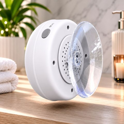 Głośnik bluetooth mini bezprzewodowy ipx4 przenośny bas mobilny przyssawka