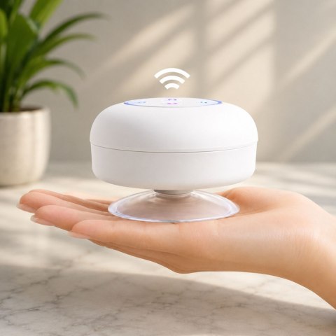 Głośnik bluetooth mini bezprzewodowy ipx4 przenośny bas mobilny przyssawka