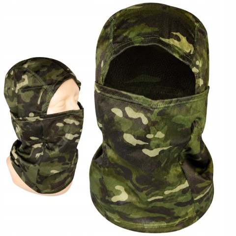 Kominiarka wojskowa termoaktywna oddychająca taktyczna balaclava ninja moro