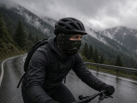 Kominiarka wojskowa termoaktywna oddychająca taktyczna balaclava ninja moro