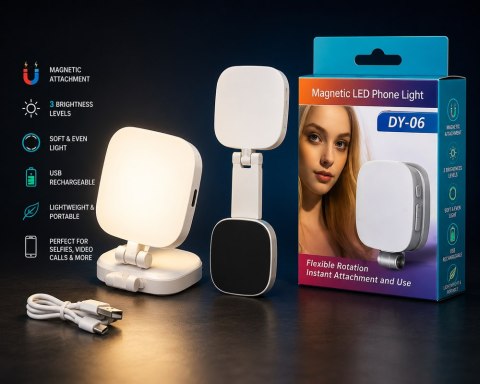 LAMPA DO NAGRYWANIA NA TELEFON DY-06 (200)
