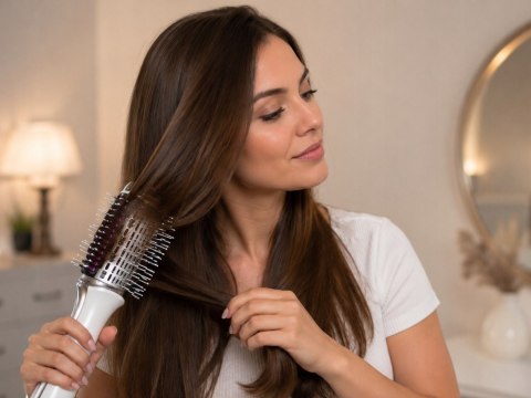 Suszarka do włosów szczotka suszarka stylizacja czesanie włosów jonizacja