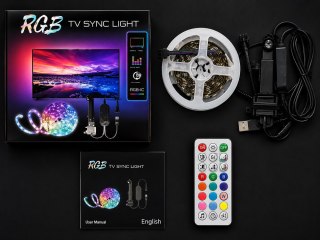 TAŚMA LED DO TV APP 5V-5050 2,5M (25)