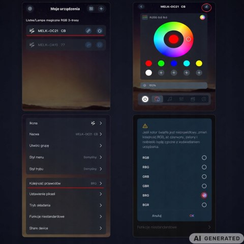 TAŚMA LED APP 240V 5M (40)