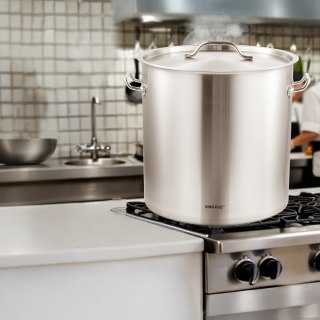 GARNEK GASTRONOMICZNY Z POKRYWĄ STALOWĄ 71L KINGHOFF KH-1967