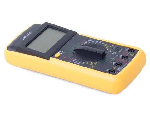 Miernik lcd multimetr z temperaturą dt9208a sonda