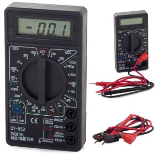 Miernik multimetr tester cyfrowy z sygnałem lcd