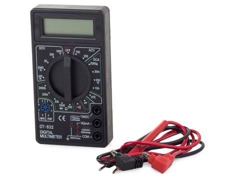 Miernik multimetr tester cyfrowy z sygnałem lcd