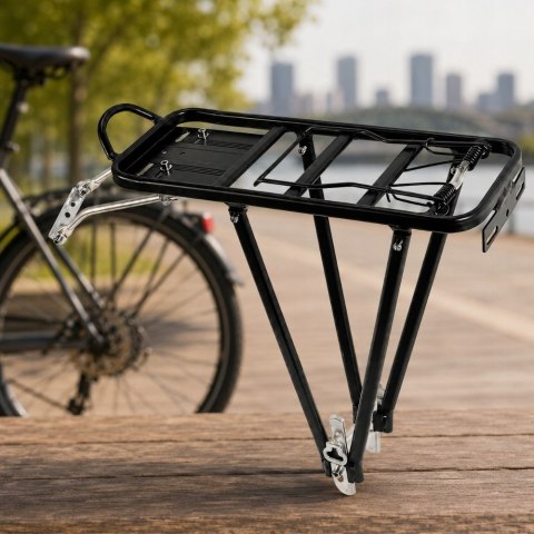 Bagażnik rowerowy tylny do roweru na zakupy aluminium 35kg uniwersalny
