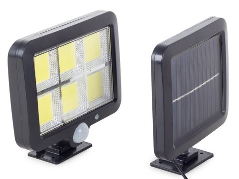 Lampa solarna 120 led z czujnikiem ruchu zmierzchu
