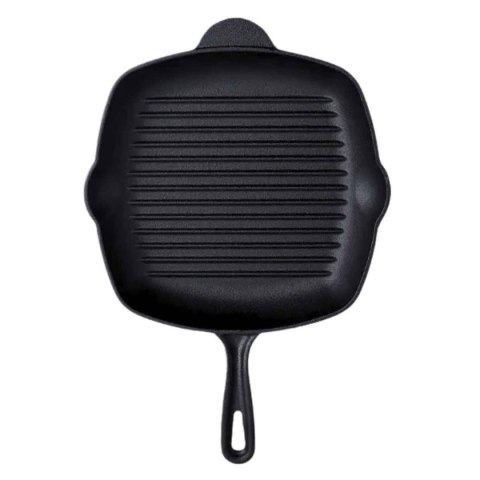 PATELNIA ŻELIWNA GRILLOWA HAGE 26 x 26cm INDUKCJA