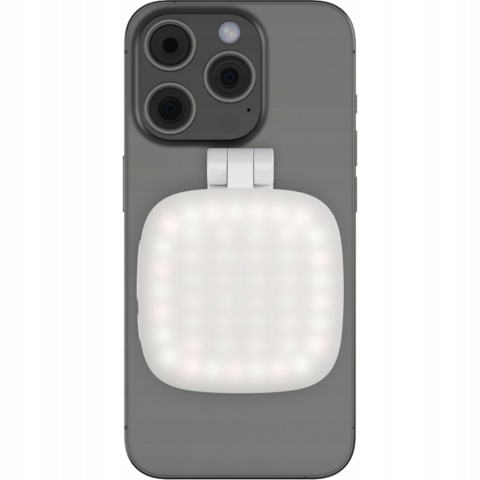 Lampa lampka led z lusterkiem magnes mafsafe do telefonu adapter