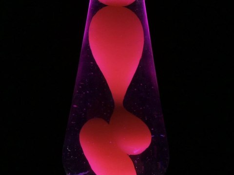 Lampka nocna lampa wodna z woskiem lawa lava