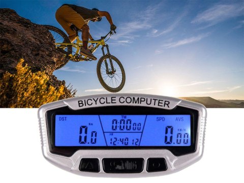 Licznik rowerowy wodoodporny lcd 28 funkcji rower