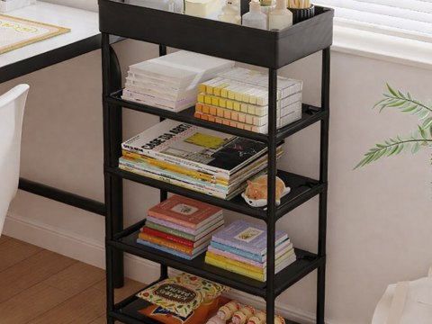 PÓŁKA NA BUTY OBUWIE ORGANIZER SZAFKA STOJAK REGAŁ 5 PÓŁKI DO ŁAZIENKI
