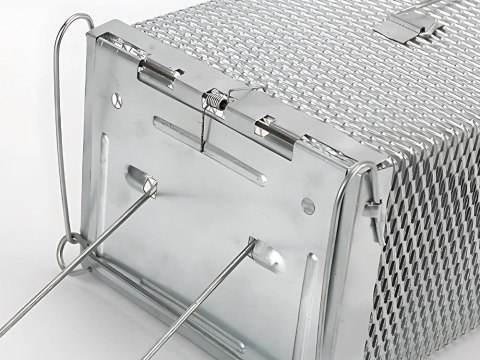 Pułapka żywołapka na szczury gryzonie humanitarna duża metalowa klatka xxl