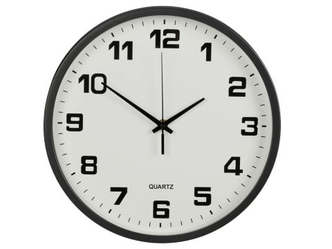 Zegar ścienny duży nietykający cichy 25 cm okrągły wskazówkowy sekundnik
