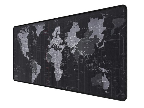 Duża podkładka pod mysz gamingowa mapa 90x40 biuro
