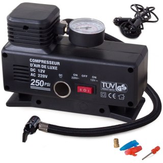 Kompresor samochodowy pompka 230v 12v jakość