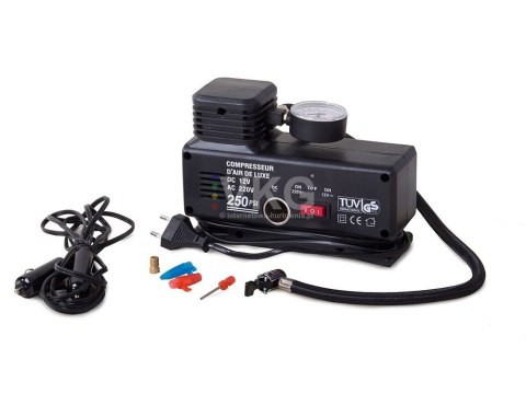 Kompresor samochodowy pompka 230v 12v jakość