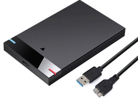 Obudowa dysku kieszeń na dysk adapter hdd ssd 2,5'' usb 3.0 sata kabel etui