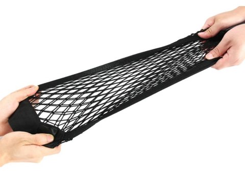 Siatka do bagaznika auta mocna na rzep do samochodu mocna kieszeń 50x25cm