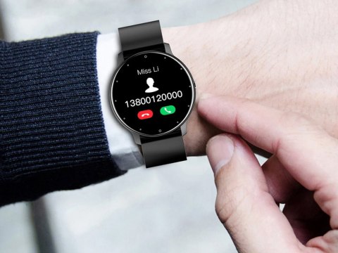 Smartwatch zegarek damski męski gumowy pasek sport bluetooth rozmowy