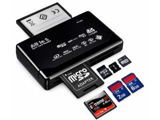 CZYTNIK KART PAMIĘCI DO APARATU USB MULTI CF SD MICRO SD XD MS MMC