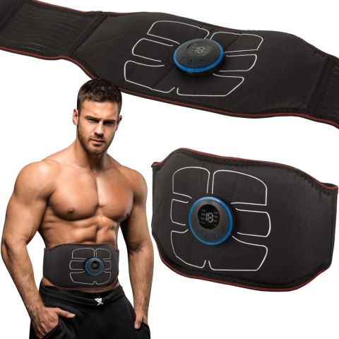 Elektrostymulator mięśni brzucha pas masażer odchudzający ems stymulator