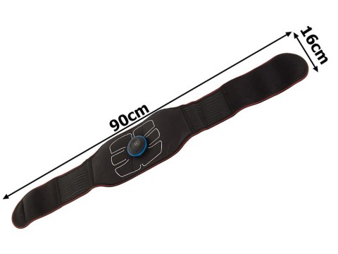 Elektrostymulator mięśni brzucha pas masażer odchudzający ems stymulator