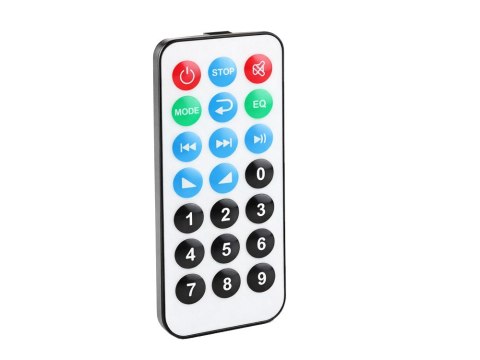 GŁOŚNIK BEZPRZEWODOWY BLUETOOTH PRZENOŚNY RADIO MOBILNY PILOT WYŚWIETLACZ