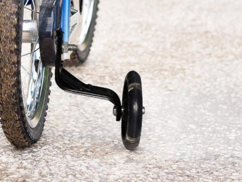 Kółka boczne do roweru dziecięcego diody led koła rowerowe świecące 12-16"