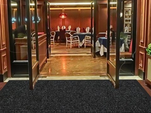 Wycieraczka podgumowana mata do butów pod drzwi wejściowa do domu 60 x 90