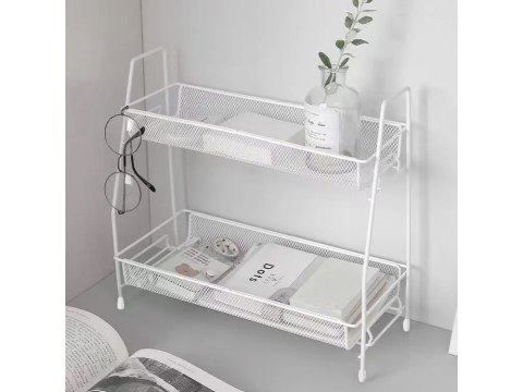 Półka kuchenna organizer kuchenny stojący dwupoziomowy loft na przyprawy
