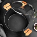 GARNEK MULTICLAD 24cm Z POKRYWĄ BERGNER BG-56037 CHARCOAL